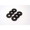 6x Rubber Penny Washers M5, 5.4mm Inner Diameter x 15mm