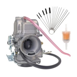 Carbpro Carburetor with Air Fuel Filter Replacement for Kawasaki Bn125A Eliminator 125 Carb