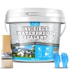 Waterproof Sealant - 35oz Water-Based Transparent Waterproof Coating, Invisible Water