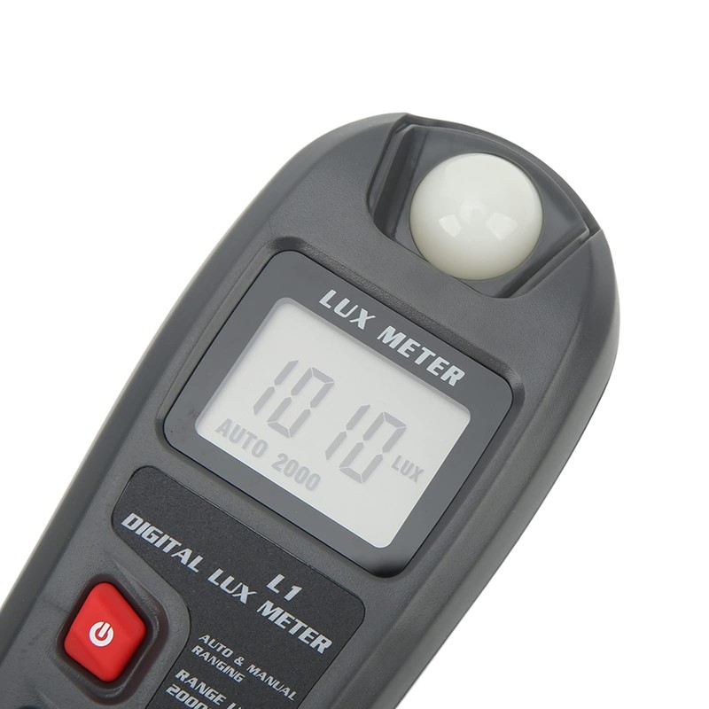 LCD Display Photometer Digital Illuminance Light Meter for Photography Plants