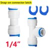 Qrity Pack of 20 Small Clip 1/4 Inch Locking Clips