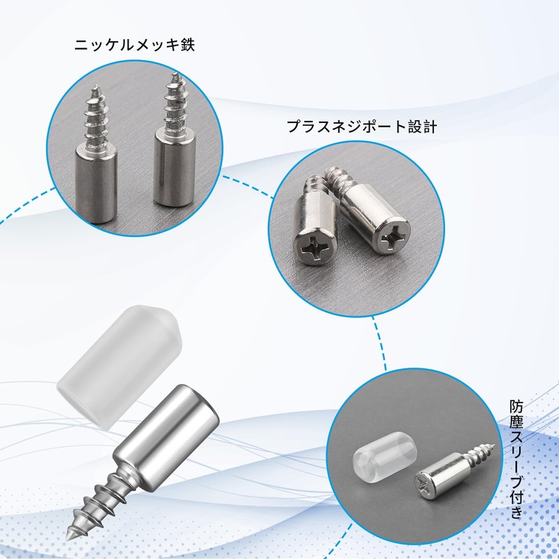 Doyime Dowel Shelf Dowel Shelf Dowel Screw Type Shelf Dowel