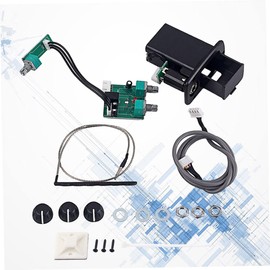 Kisangel Band Eq Active Piezo Guitar Pickup Amplifier System for Acoustic Bass Black Easy Installation Durable Material for Students and Music Lovers