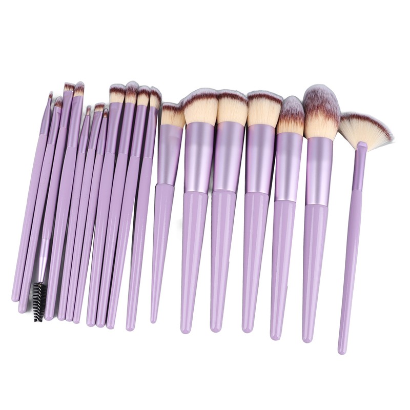 18pcs Makeup Brush Set Artificial Fiber Fashionable Soft Synthetic Cosmetic