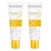 2 Un Protetor Solar Facial Bioderma Fps 50+ Com 40ml