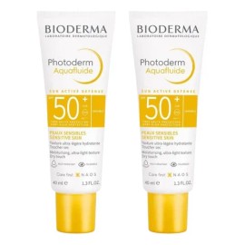 2 Un Protetor Solar Facial Bioderma Fps 50+ Com 40ml Cada