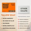 Beast Mode Soap for Men, Paleo Pine, 2-Bar Pack –