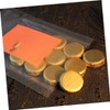 ORFOFE 10pcs Ginger Foot Care Effervescent Tablets for Soothing Massage