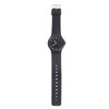 Waterproof Quartz Watch with Rubber Strap Adjustable 3 Hands Easy