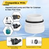Dsyboko 4560 Pool Hose Adapters Conversion Kit for Intex Pool