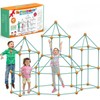 140 PCS Fort Building Kit for Kids Age 4-10, Den