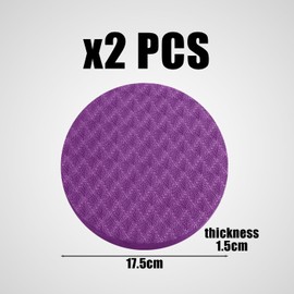 1 Pair of Yoga Knee Pads, Yoga Non-slip Mat, Women's Elbow Yoga Practice Mat, Gymnastics Anti-Collision Mat, Women's Yoga Mat, Sports Dance Kneeling Knee Pads (Dark Purple)