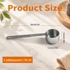 2Pcs 2 Tablespoon Coffee Scoop for Ground Coffee Stainless Steel