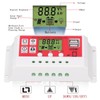 Solar Charge Controller PWM Lithium Battery Photovoltaic Charge Regulator LCD
