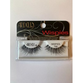 Ardell False Strip Eye Lashes Eyelashes Wispies - 700 Black (1 Pair)