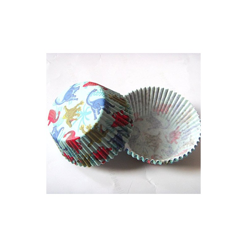 Dinosaur birthday Paper Muffin Cupcake Liners case Baking Cups 100