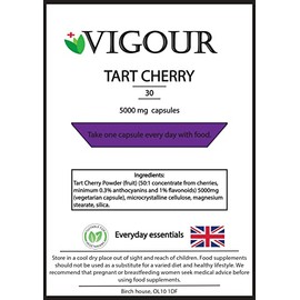 Tart Cherry - 30 High Strength 5000mg Capsules