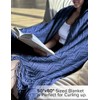 Boho Farmhouse Knitted Throw Blanket: Cozy, Soft, & Stylish, Perfect
