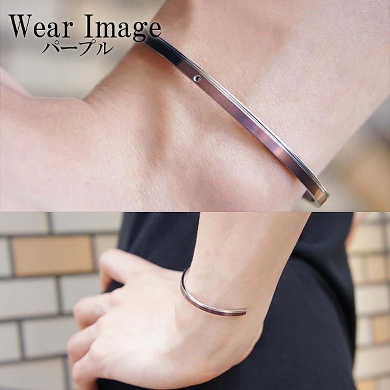 Zanipolo Terzini Smart Line Surgical Stainless Steel Bangle Men's Bracelet,