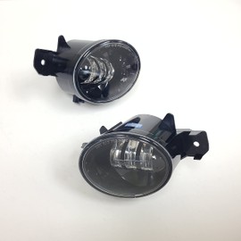 LEDIN Dual Color LED Fog Light Kit For 2004-2016 Sentra 2008-2013 Altima 2012-2016 Versa 2008-2010 Rogue 2014-2015 QX60 2008-2010 M35 M45 Pair Set Left Right Assembly White Yellow