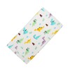BIUDECO Dinosaur Pattern Crib Fitted Sheet Cotton Cradle Sheet Breathable
