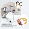 DOITOOL Faucet Fixing Bracket 1 Set Faucet Mounting Nut and
