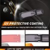 MOTRUM Tail Light Lens Compatible with Chevy Chevelle 1966, [DOT]