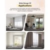 Ezcasch Ceiling Curtain Track Set - Dual Track Ceiling Mount