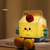 Milk Box Night Lamp Rechargeable LED Night Light Timing Bedside
