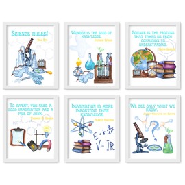 Science Posters for Classroom – Educational Science Classroom Decor for Middle School – Must-Have Learning Posters & Science Supplies for Science Classrooms