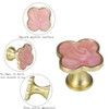 Clover Cabinet Knobs Pink Four Leaf Clover Kitchen Knobs and
