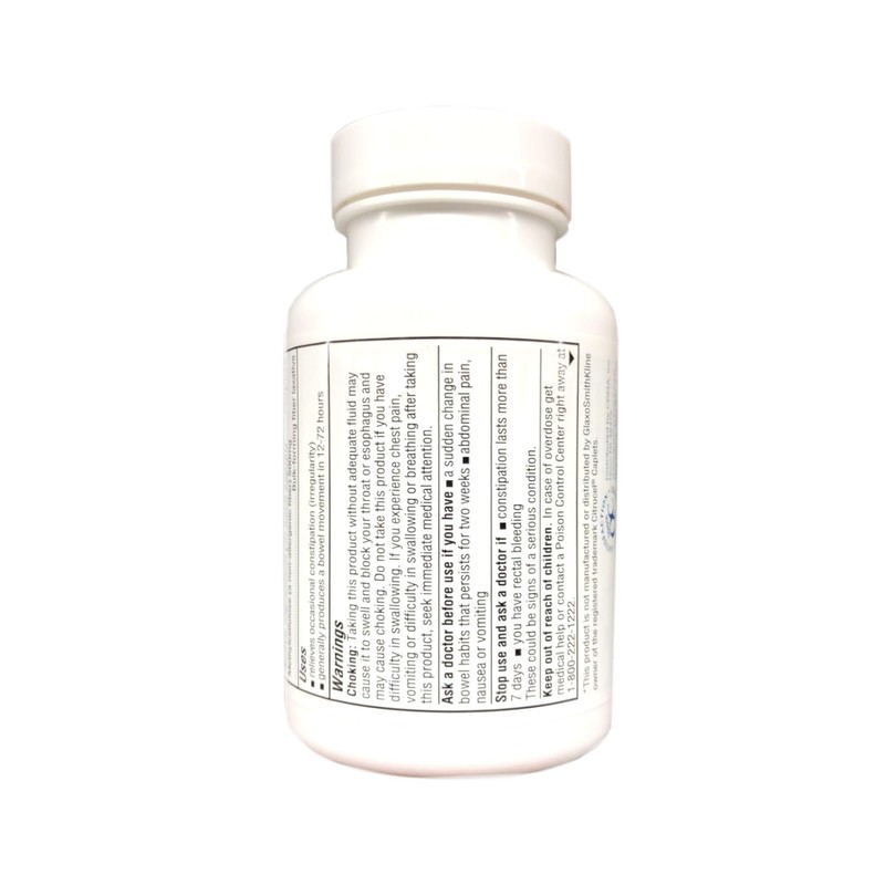 Quality Choice Fiber Therapy Caplets, 100 Count Gentle Fiber Laxative