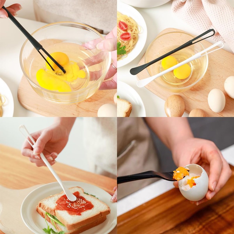 8 PCS Multifunctional Mini Whisk Mini Spoon Small Whisks 2