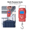 Dr.meter Fish Scale: PS01 110lb/50kg Backlit LCD Display Fishing Scale