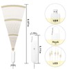 ACALEPH 120LED Firework Lights Rechargeable,Hanging Likes Star Fairy String Light
