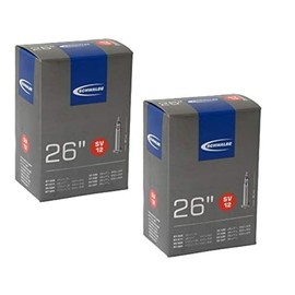 Schwalbe SV12 Inner Tubes - 26in, Presta Valve (2 Pack)