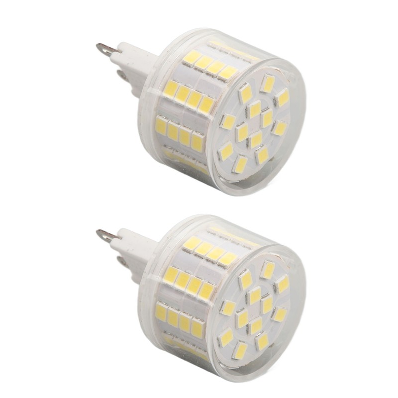 2Pcs G9 LED Light Bulb 600LM 52 Beads G9 Base