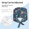 MOLIAN Medical and Health Care Working Caps with Sweatband Adjustable