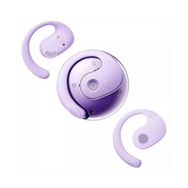 Real-Time AI Translation Headphones,144 Languages,Wireless Bluetooth Translating Earbuds,HD Sound AI Headphones,for Travel,Business,Compatible with iOS Android (Purple)