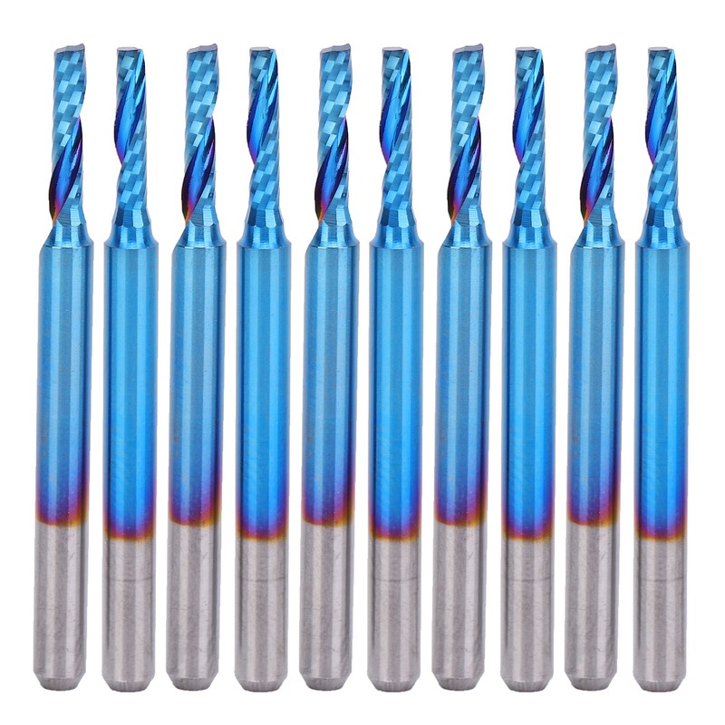 Spiral Mill Bit CNC Router Kit Carbide Tungsten Steel End