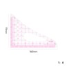KEARING Triangle Scale Ruler, Sandwich Line, Pattern Making Dress Making