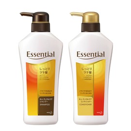 Essential Conditioner, Moist & Shiny Hair Pump, 16.2 fl oz (480 ml)