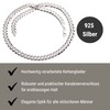 Chunky Chain 6 mm wide 925 sterling silver length 40