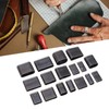 17 Pcs Oval Leather Punching Die Set Mold Cutting Kit
