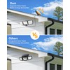 Lepro Solar Security Lights Outdoor Motion Sensor, 2 in 1