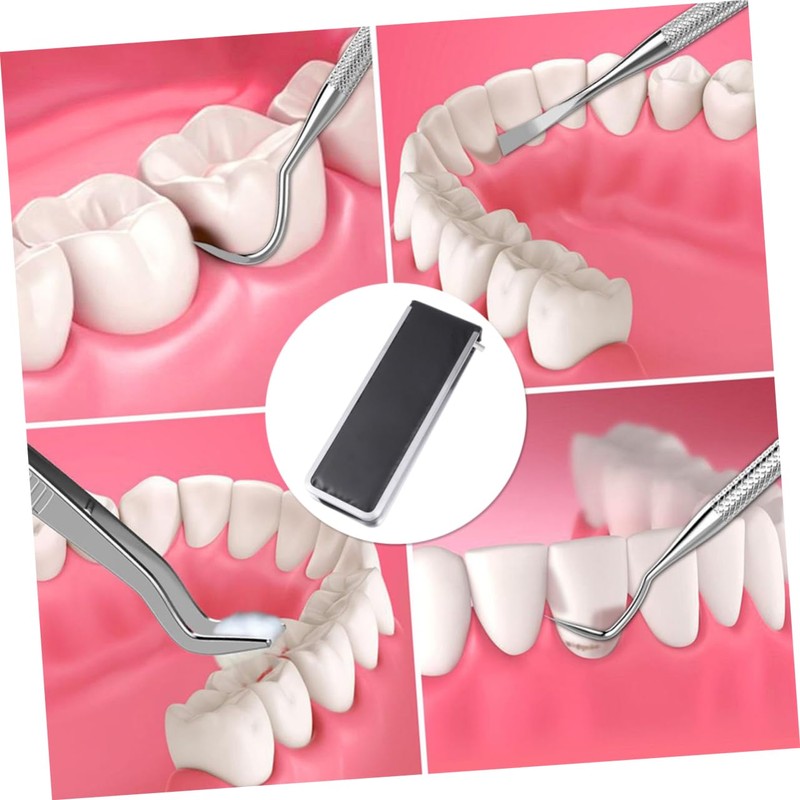 TOVINANNA Care Set 6pcs Stainless Steel Kit Dentist Teeth Kit