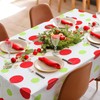 Hosuly 100 Feet x 40 Inch Christmas Polka Dot Tablecloth