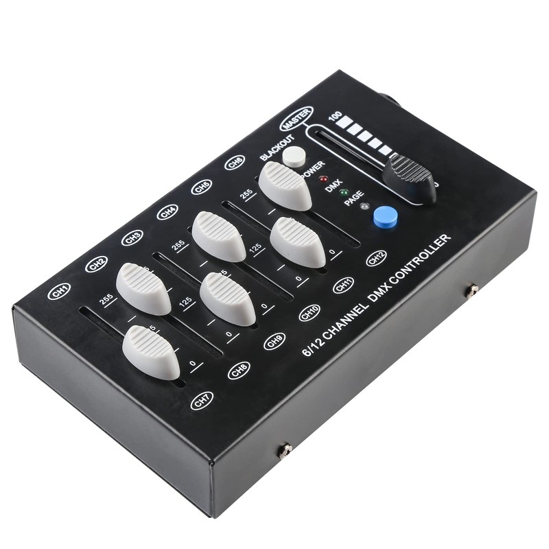 Dmx 512 Console, 12 Channel Dmx Controller, Controlador Dmx 512