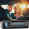 Qulokar Single DIN Multimedia Car Stereo Radio,7 Character LCD,Bluetooth with