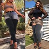 COZYOFFI Women's Plus Size Leg Warmers Knit Over Knee High